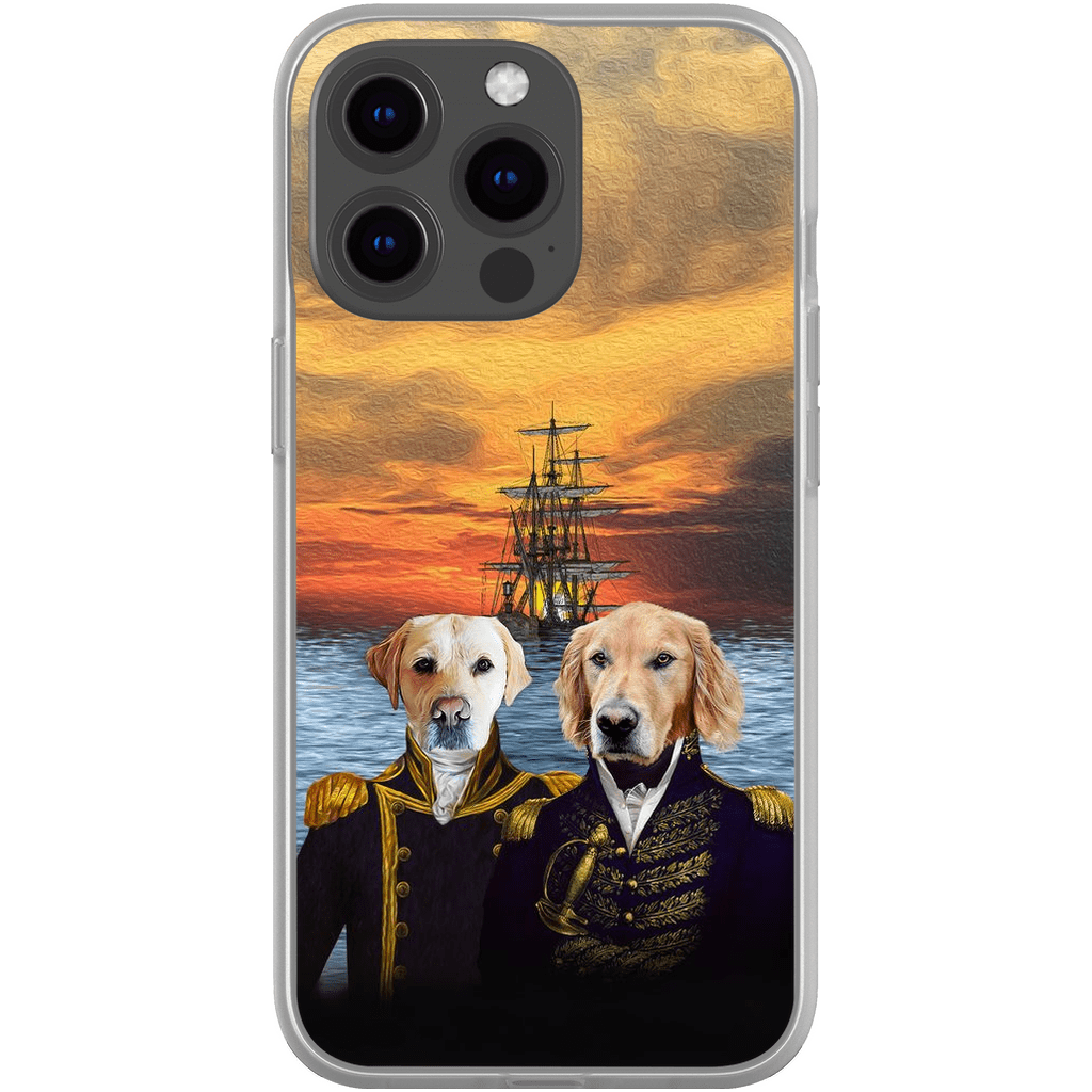 &#39;The Explorers&#39; Personalized 2 Pet Phone Case