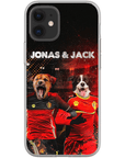 'Belgium Doggos' Personalized 2 Pet Phone Case