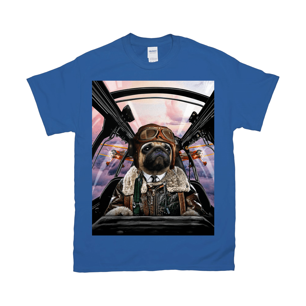 Camiseta personalizada para mascotas &#39;El Piloto&#39;