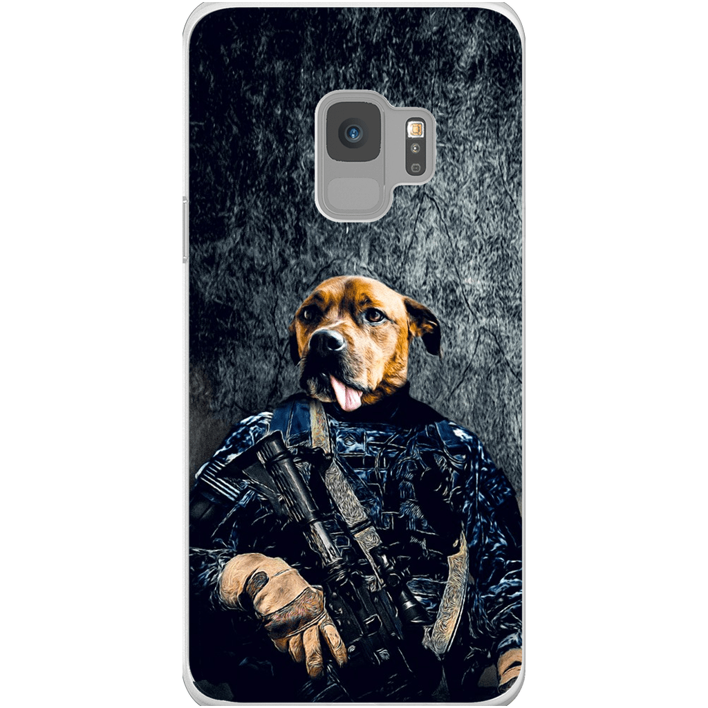 &#39;The Navy Veteran&#39; Personalized Phone Case