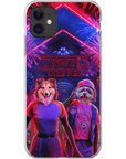 'Chewing Things' Personalized 2 Pets Phone Case