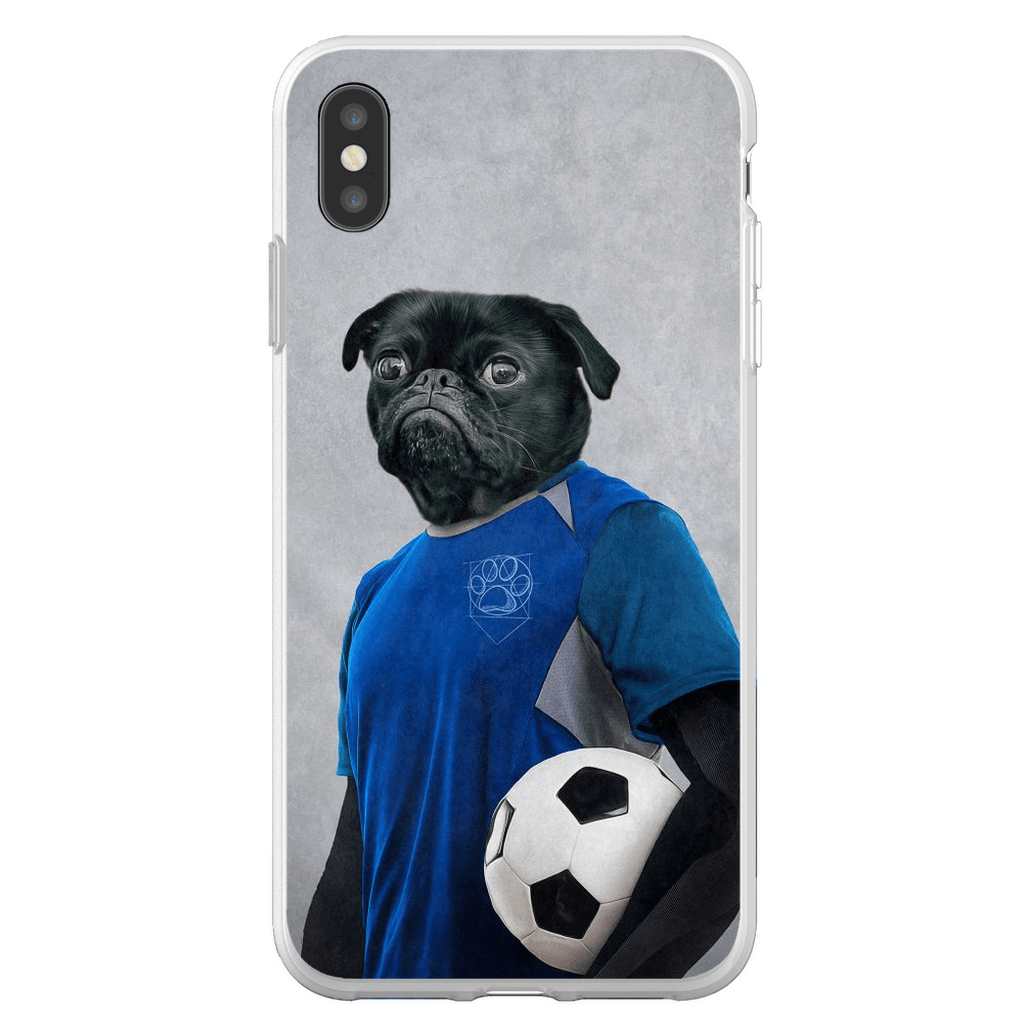 &#39;The Soccer Player&#39; Personalized Phone Case