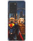 'Superdog & Aquadog' Personalized 2 Pet Phone Case