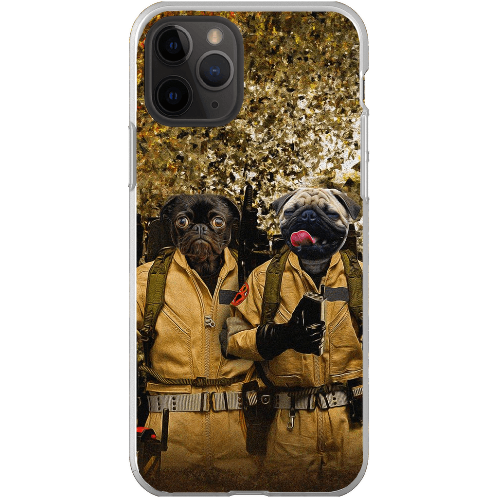 &#39;Dog Busters&#39; Personalized 2 Pets Phone Case