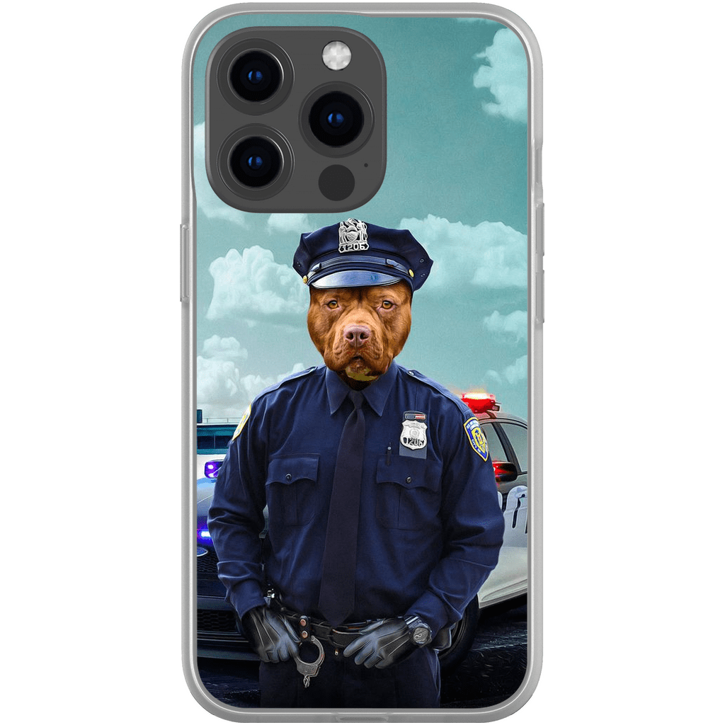 &#39;The Police Officer&#39; Personalized Phone Case