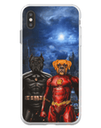 'Batdog & Flash Doggo' Personalized 2 Pet Phone Case