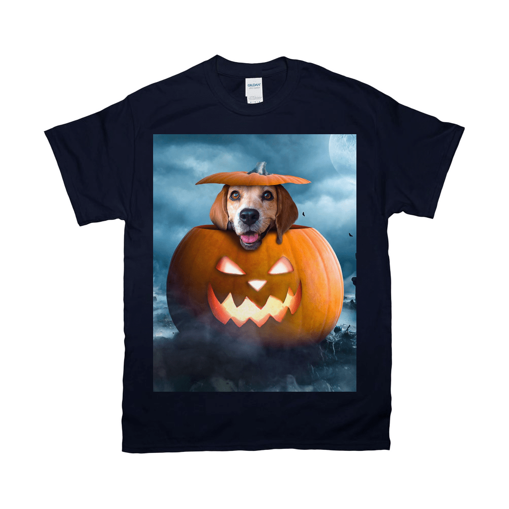 &#39;The Pawmpkin&#39; Personalized Pet T-Shirt