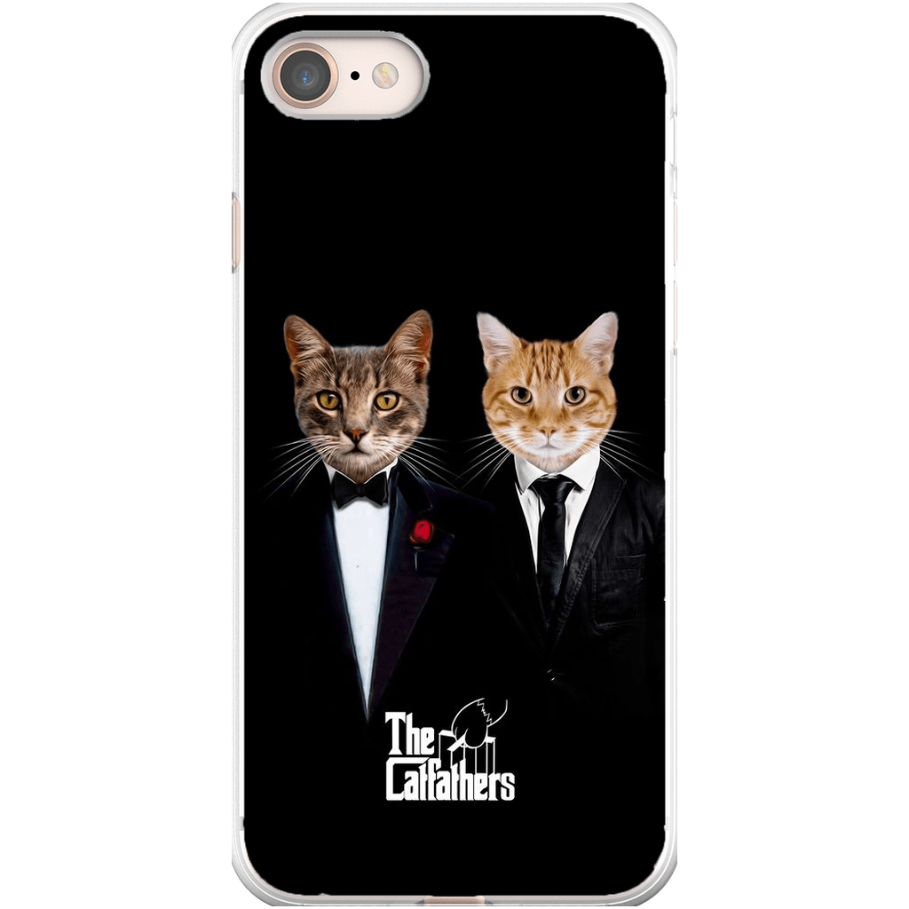 &#39;The Catfathers&#39; Personalized 2 Pet Phone Case