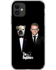 Funda personalizada para teléfono humano o mascota 'The Dogfathers'