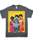 'The Doggo Beatles' Personalized 3 Pet T-Shirt