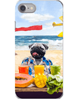 'The Beach Dog' Personalized Phone Case