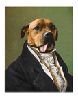 'The Ambassador' Personalized Pet Standing Canvas