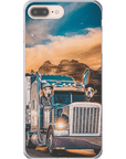 Funda personalizada para teléfono con 2 mascotas 'The Truckers'