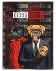 'Doggo Heist' Personalized 2 Pet Blanket