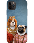 'Queen and Archduchess' Personalized 2 Pet Phone Case