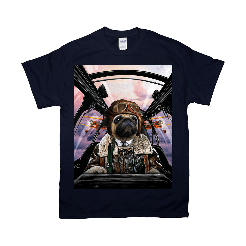 Camiseta personalizada para mascotas &#39;El Piloto&#39;