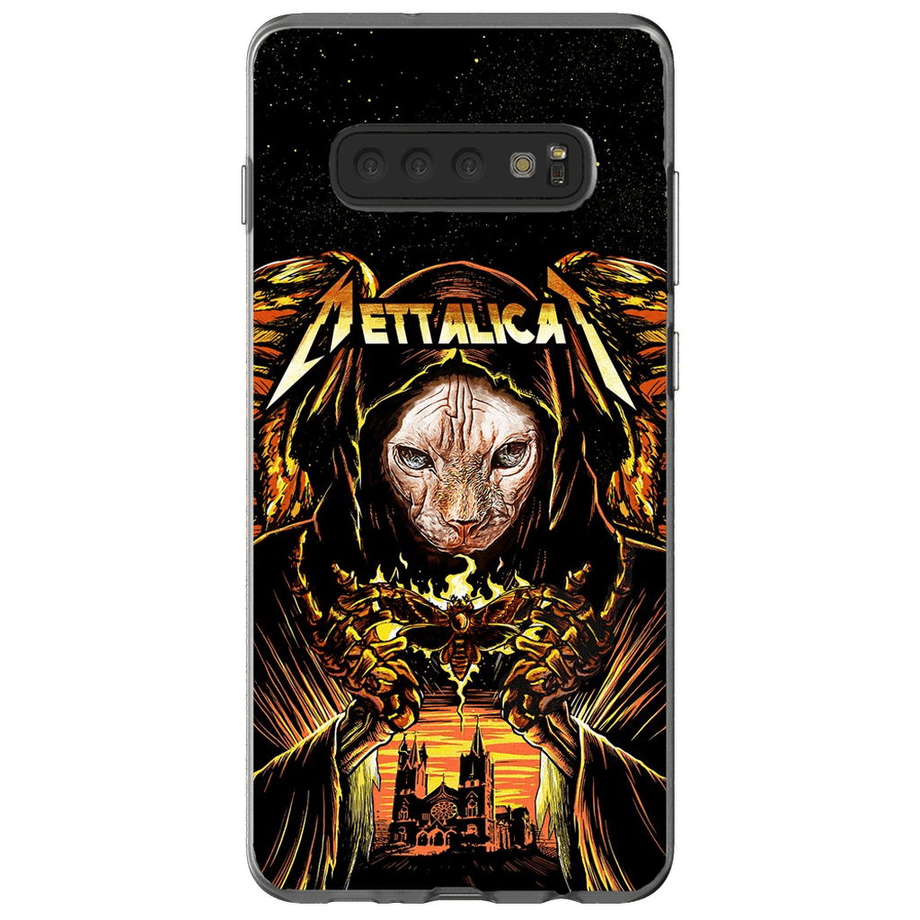 &#39;Mettalicat&#39; Personalized Phone Case