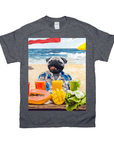 'The Beach Dog' Personalized Pet T-Shirt