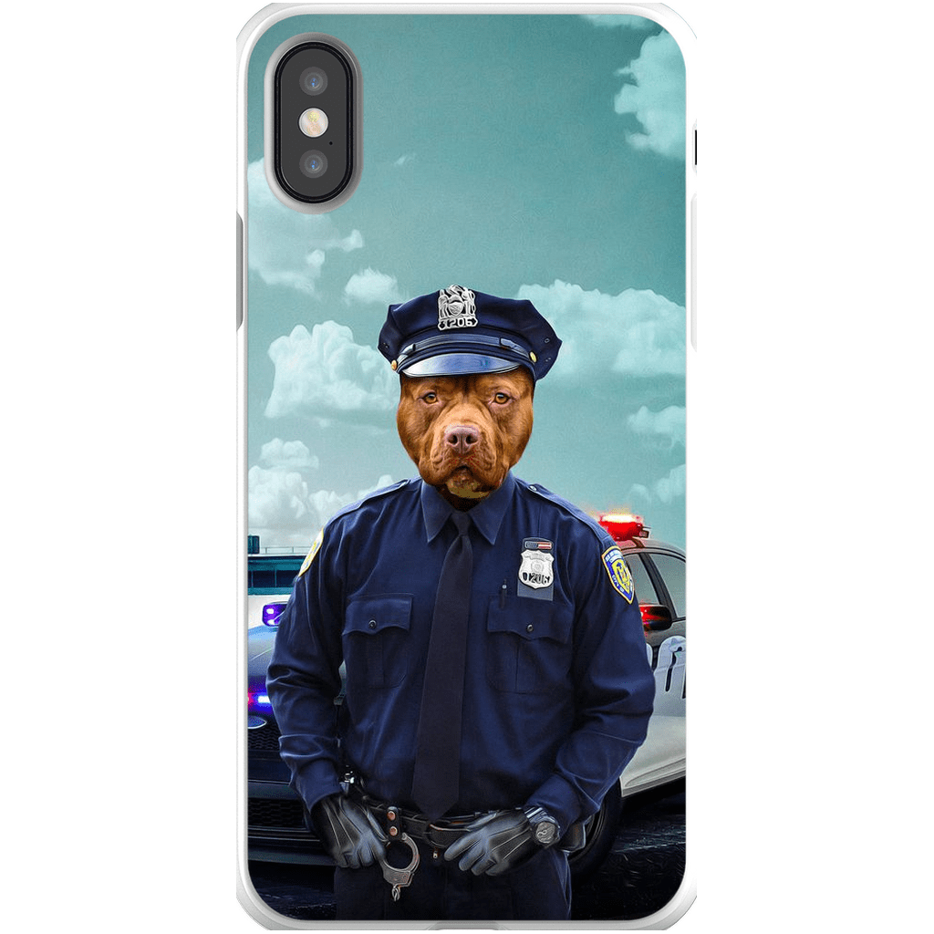 &#39;The Police Officer&#39; Personalized Phone Case