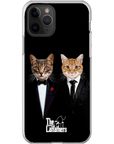 'The Catfathers' Personalized 2 Pet Phone Case