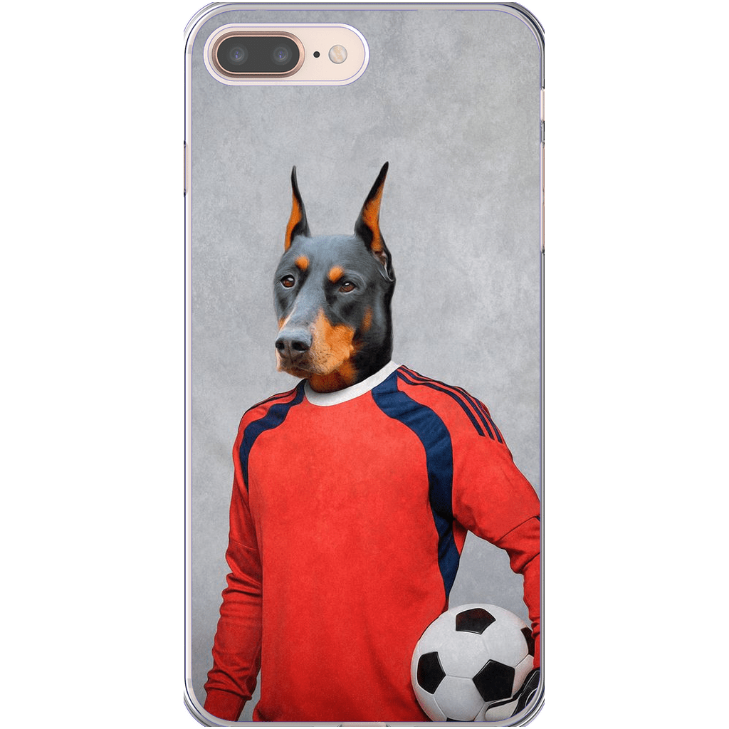 &#39;The Soccer Goalie&#39; Personalized Phone Case