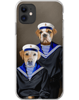 'The Sailors' Personalized 2 Pet Phone Case