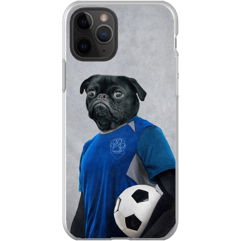 &#39;The Soccer Player&#39; Personalized Phone Case