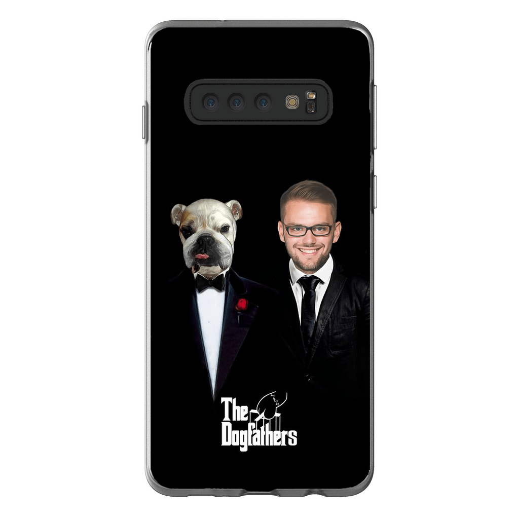 Funda personalizada para teléfono humano o mascota &#39;The Dogfathers&#39;