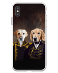 'The Admiral and the Captain' Personalized 2 Pet Phone Case