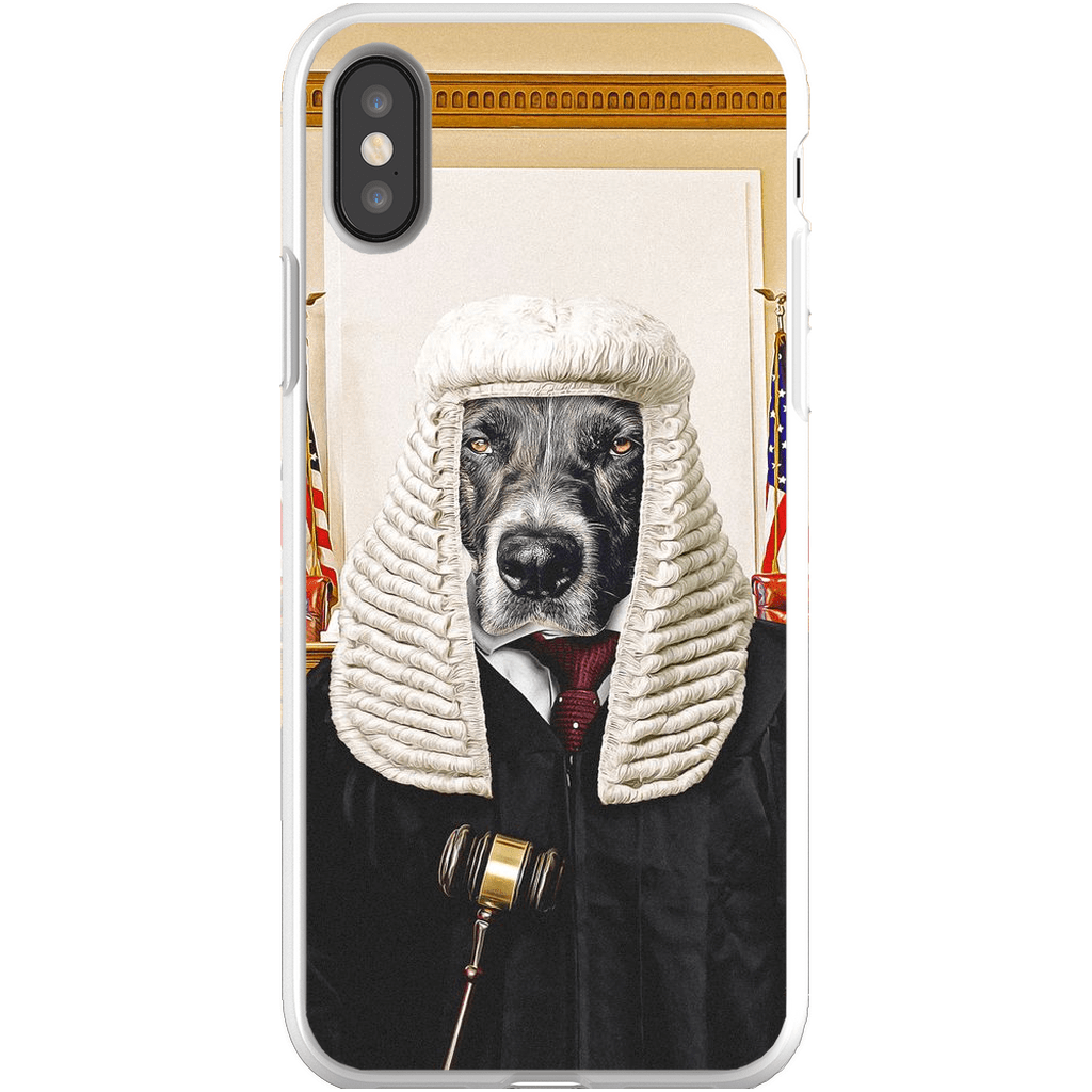 &#39;The Judge&#39; Personalized Phone Case