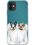 Funda para teléfono con mascotas personalizadas '2 Ángeles'