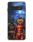 'Batdog & Flash Doggo' Personalized 2 Pet Phone Case