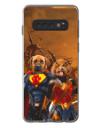 'Superdog & Wonder Doggette' Personalized 2 Pet Phone Case