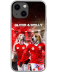 'Denmark Doggos' Personalized 2 Pet Phone Case