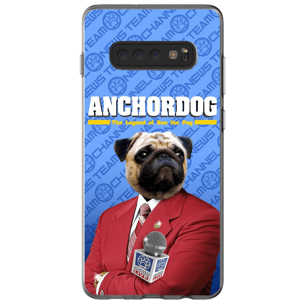 &#39;Anchordog&#39; Personalized Phone Case