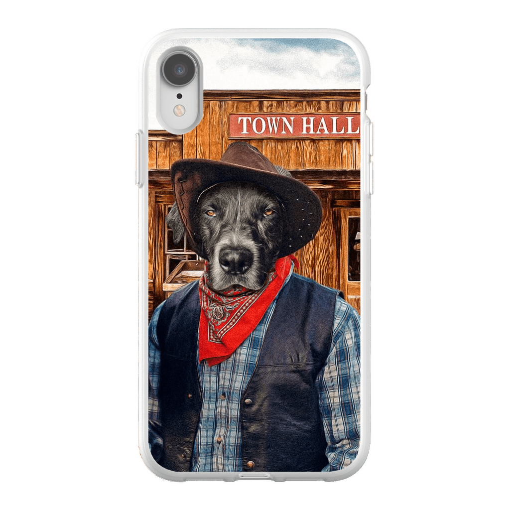 &#39;The Cowboy&#39; Personalized Phone Case