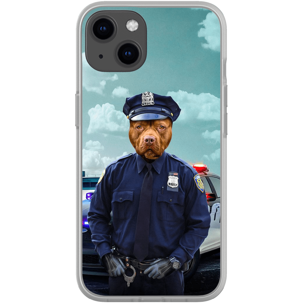 &#39;The Police Officer&#39; Personalized Phone Case