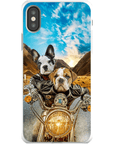 'Harley Wooferson' Funda para Móvil Personalizada con 2 Mascotas