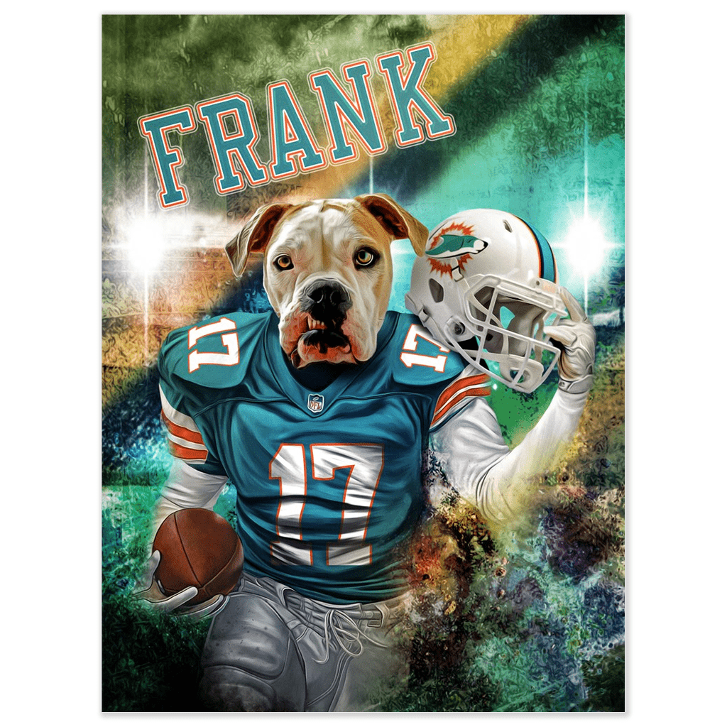 Póster personalizado para mascotas &#39;Miami Doggos&#39;