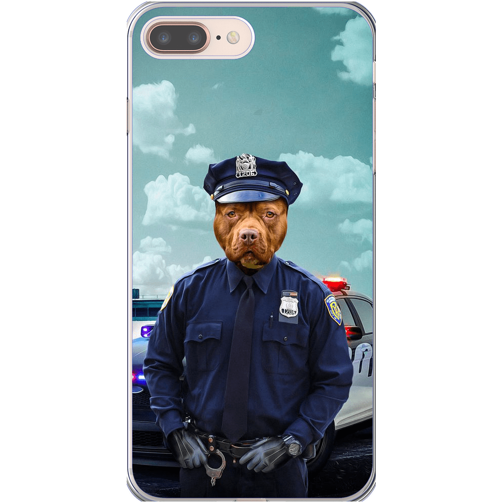 &#39;The Police Officer&#39; Personalized Phone Case