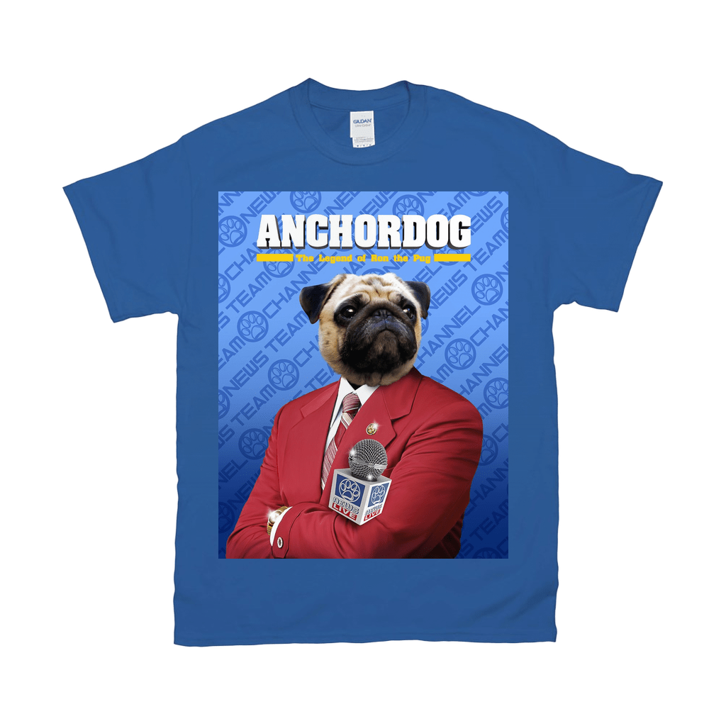 Camiseta personalizada para mascota &#39;Anchordog&#39;