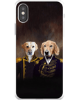 'The Admiral and the Captain' Personalized 2 Pet Phone Case