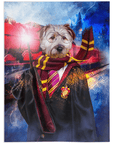 'Harry Dogger' Personalized Pet Blanket