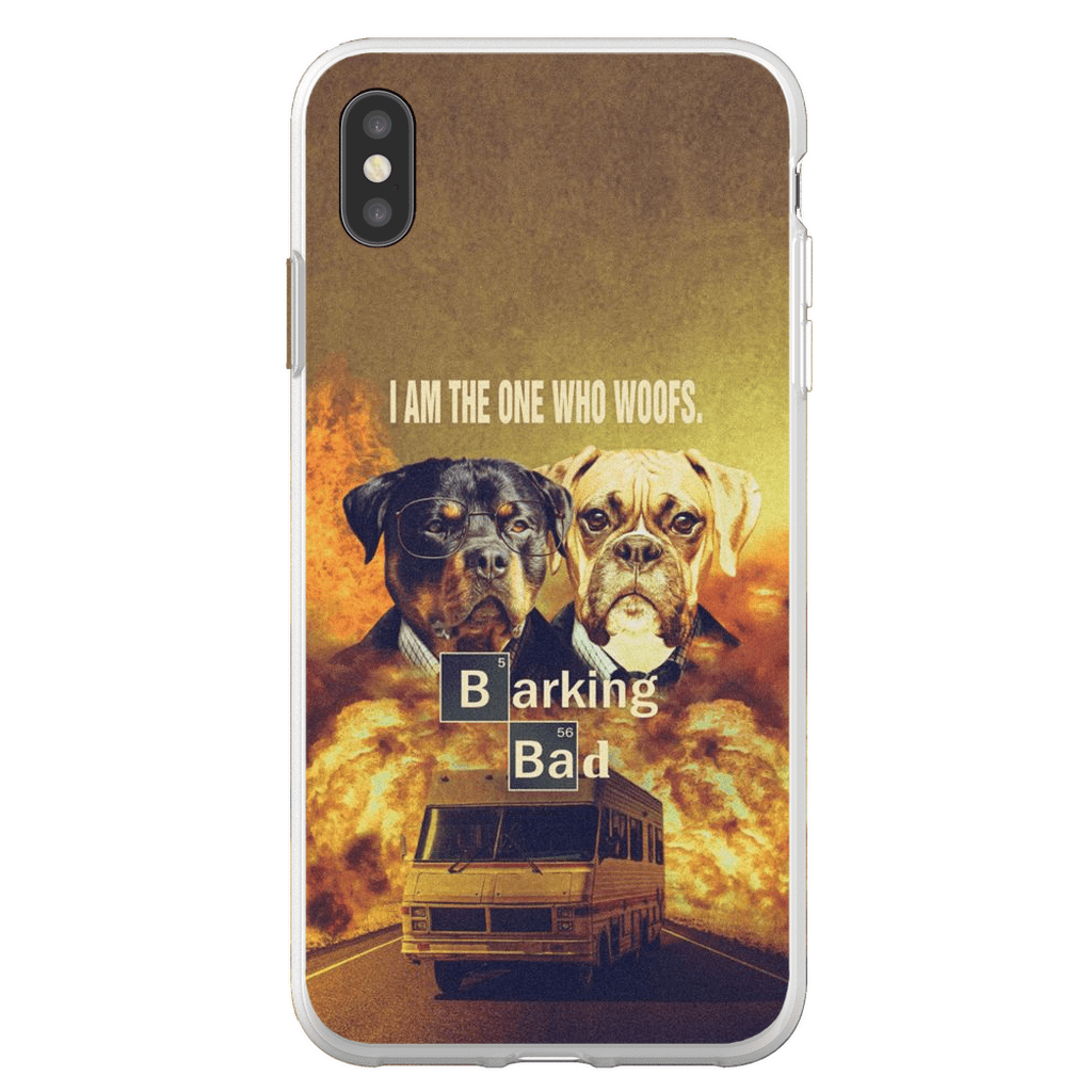 &#39;Barking Bad&#39; Personalized 2 Pet Phone Case