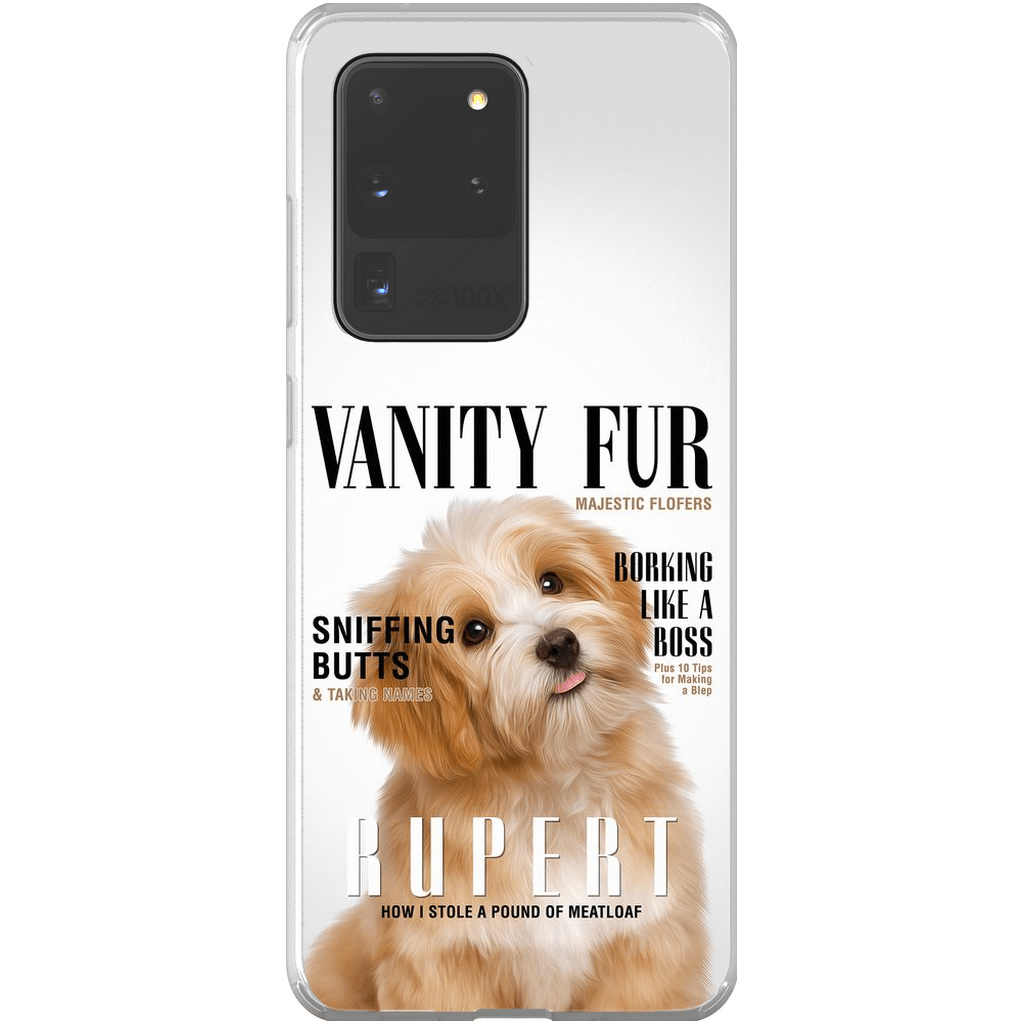 &#39;Vanity Fur&#39; Personalized Phone Case