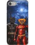 'Batdog & Flash Doggo' Personalized 2 Pet Phone Case