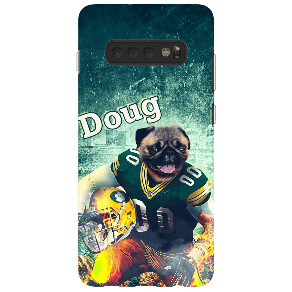 &#39;Green Bay Doggos&#39; Personalized Dog Phone Case