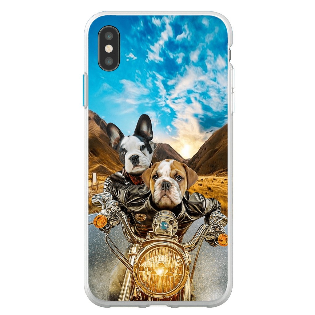 &#39;Harley Wooferson&#39; Personalized 2 Pets Phone Case