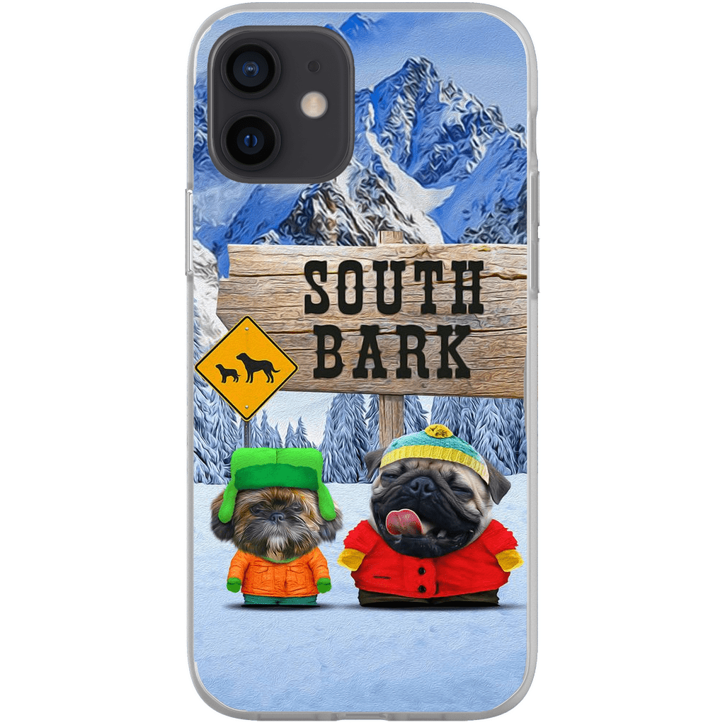 &#39;South Bark&#39; Personalized 2 Pet Phone Case