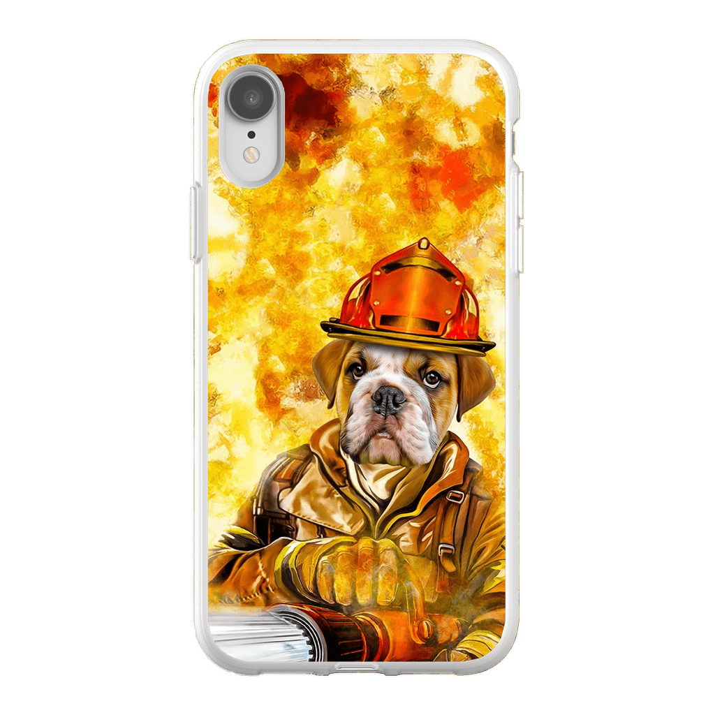 &#39;The Firefighter&#39; Personalized Phone Case